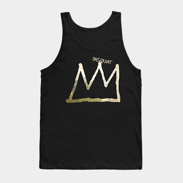 basquiat silver kecil Tank Top by dance girl and mousse podcast